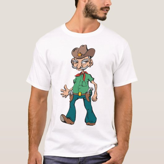 T-shirt Old Cowboy (Devant)