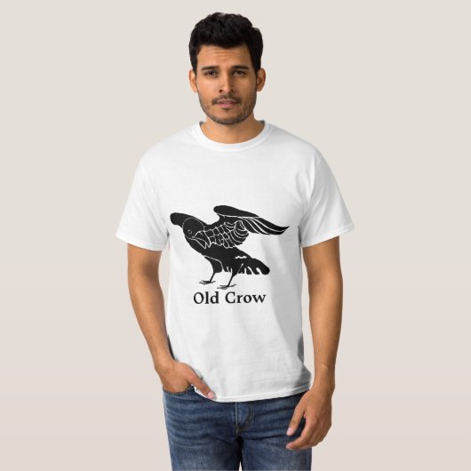 T-shirt Old Crow (Devant entier)
