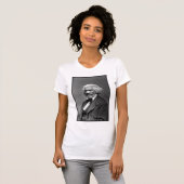 T-shirt Old Fr3d3rick Bailey Douglas African American Hero (Devant entier)
