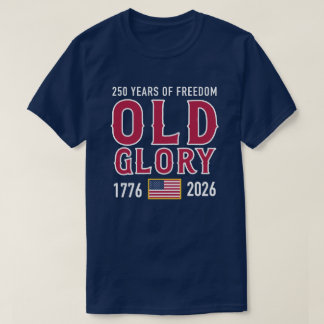 T-Shirt Old Glory Anniversaire 250 ans d'Amérique