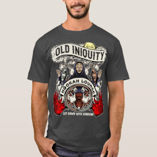 T-shirt Old Iniquity Hookah Lounge Debout Le Soleil