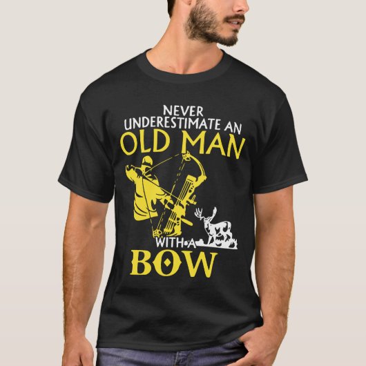 T-shirt Old Man Archery Compound (Devant)