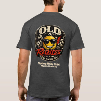 T-shirt Old Man Biker Tee Myrtle Beach Bike Week