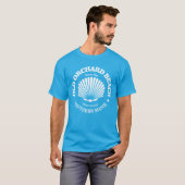 T-shirt Old Orchard Beach (coquillage) (Devant entier)