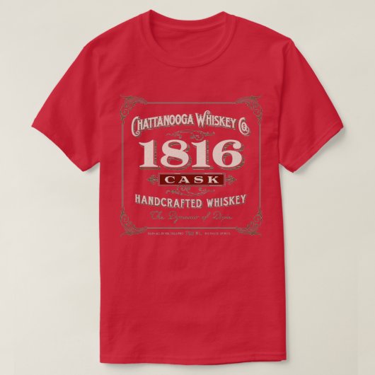T-shirt Old Retro ScotchChattanooga magaux Whisky  (Design devant)