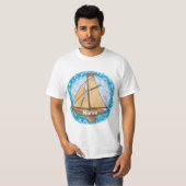 T-shirt Old Sailboat (Devant entier)