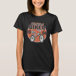 T-shirt Old School Biker 2008 15e anniversaire