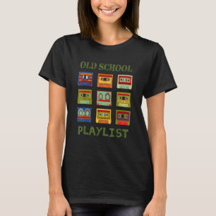 T-shirt Old School Classic 80s 90s Music Hip hop Playlist