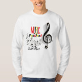 T-shirt old school Dad (Devant)