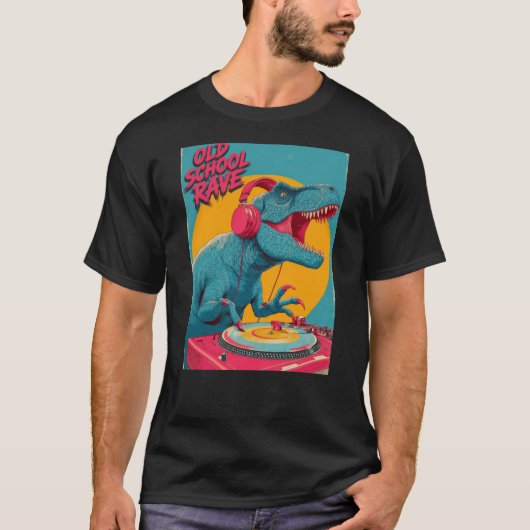 T-Shirt Old School Rave (Devant)