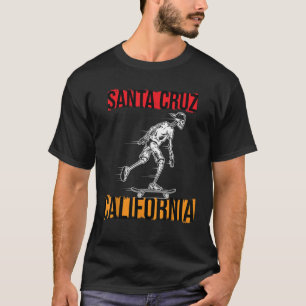 T-shirt Old School Skater Père Noël Cruz Californie