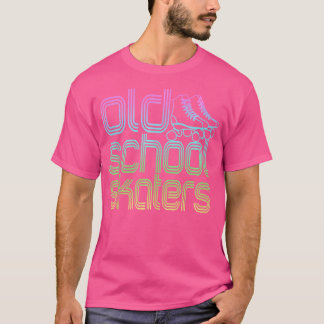 T-shirt Old School Skaters Roller Skating Skate Skater