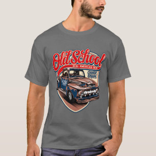T-shirt Old School Steel Vintage 1932 Camion