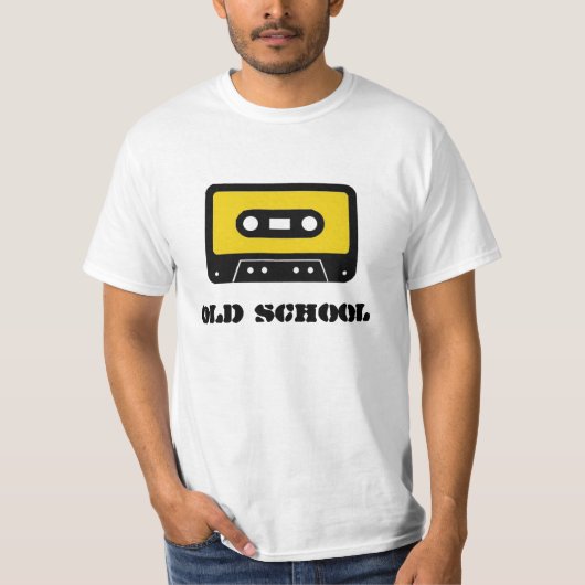 T-shirt OLD SCHOOL tape (Devant)
