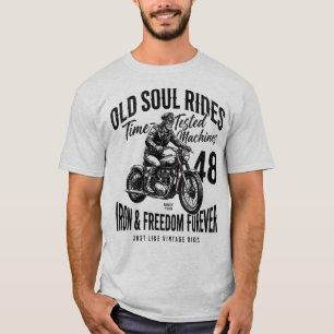 T-shirt Old Soul Rides – Iron & Liberté Pour Toujours Vint