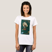 T-shirt Old Violon Still Life par William Michael Harnett (Devant entier)