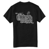T-shirt Oldies et Low Lows dos frappé