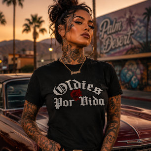 T-shirt Oldies por vida