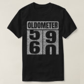 T-shirt Oldometer 5960 60e Anniversaire Cadeaux Idée 60 an (Design devant)