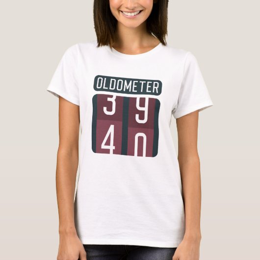 T-shirt Oldomètre 40 (Devant)