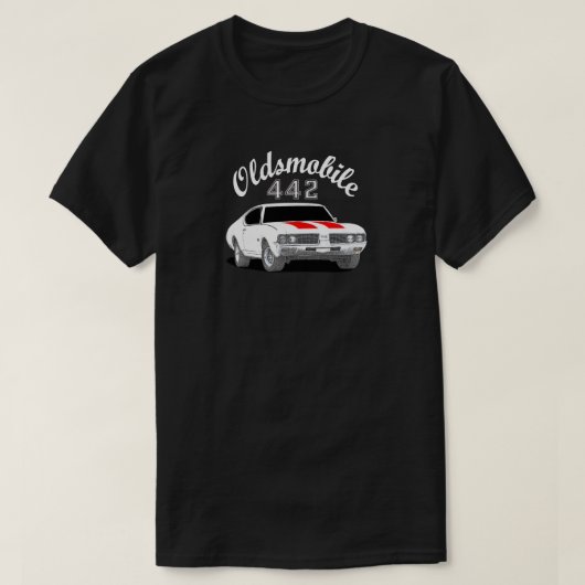 T-SHIRT OLDSMOBILE 442 (Design devant)