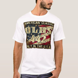T-shirt Oldsmobile 442 - Voiture classique construite aux