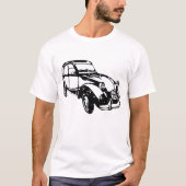 T-shirt Oldtimer 2cv Cente (Devant)