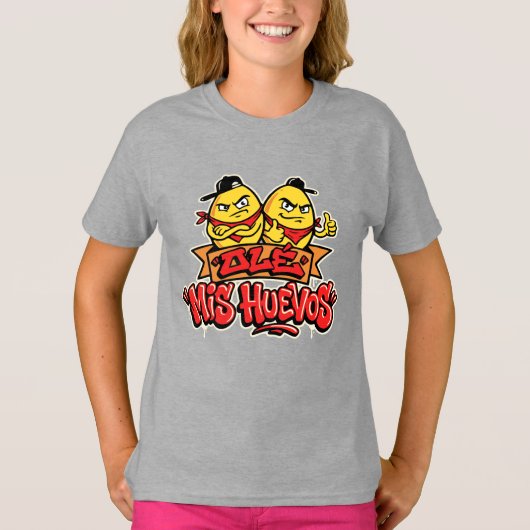 T-shirt Ole mis huevos 2 (Devant)