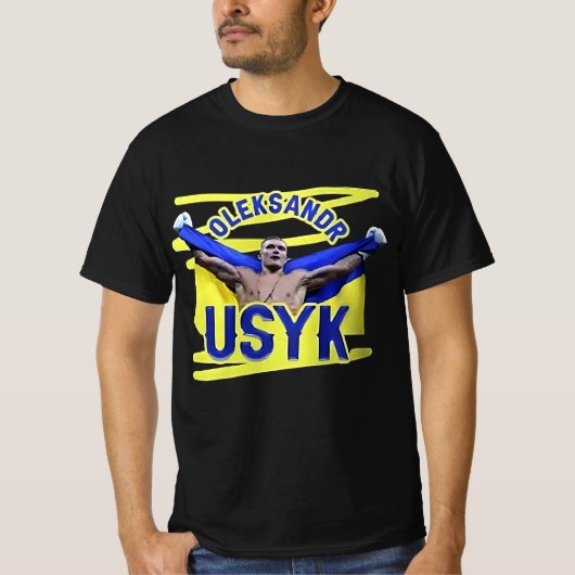 T-shirt Oleksandr usyk tendance (Devant)