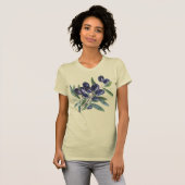 T-Shirt Olive avec Feuilles (Devant entier)
