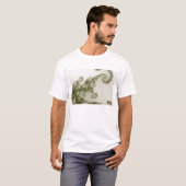 T-shirt olive de fumée (Devant entier)