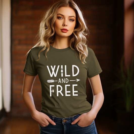 T-shirt Olive Green Wild et gratuit