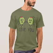 T-shirt Olive Love (Devant)