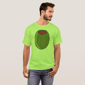 T-shirt Olive verte (Devant entier)