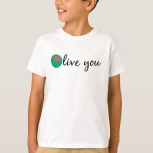 T-shirt Olive You
