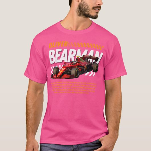 T-shirt Oliver Bearman (Devant)