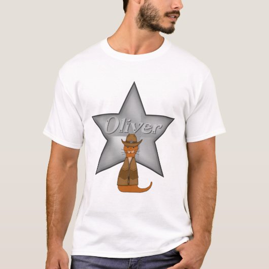T-shirt "Oliver The Otter Cowboy of the Wild West" (Devant)