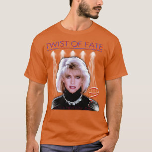 T-shirt Olivia NewtonJohn Twist Du Sort Travolta Deux D'Un