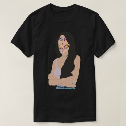 T-shirt Olivia Rodrigo Sticker.png (Design devant)