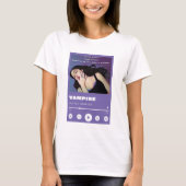 T-shirt Olivia Rodrigo Vampire Chemise lyrique (Devant)