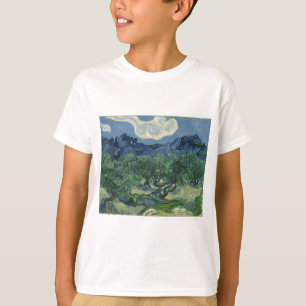 T-shirt Oliviers dans un paysage montagneux