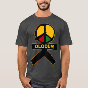 T-shirt OLODUM Battre Il Piano Paix Anti Guerre