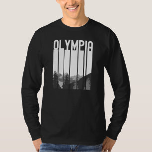 T-shirt Olympia Washington Retro Wa City Vacances en plein