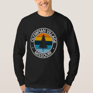 T-shirt Olympian Village Missouri MO USA City Pride Rétro