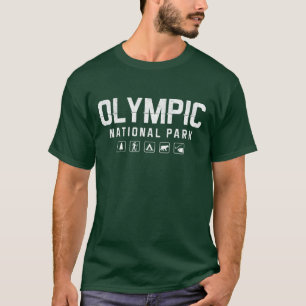 T-shirt olympique de parc national (foncé)