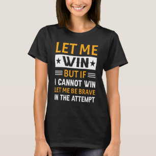 T-shirt Olympiques spéciaux laissez-moi gagner 1