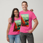 T-shirt Olympus Mons - Voyage spatial (Unisexe)