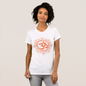 T-SHIRT OM - AUM - SYMBOLE BOUDDHISTE INDOU D'OHM (Devant entier)
