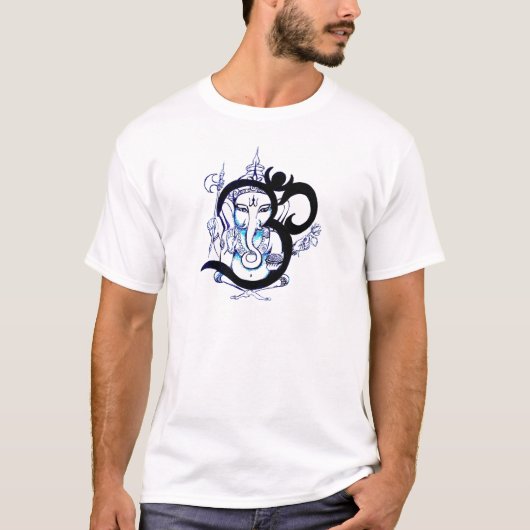 T-shirt OM - Ganesha (Devant)