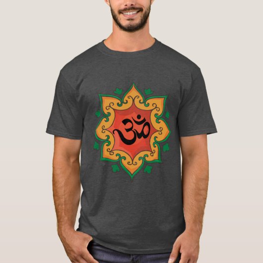 T-shirt Om India fille (Devant)